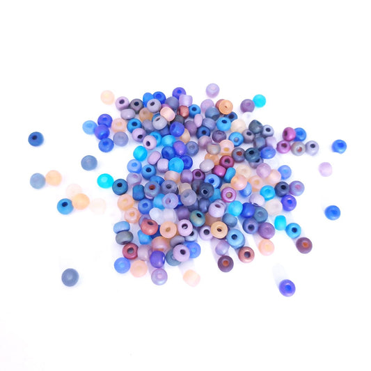 5 0 4.5mm Matt AB Mixed Seed Bead