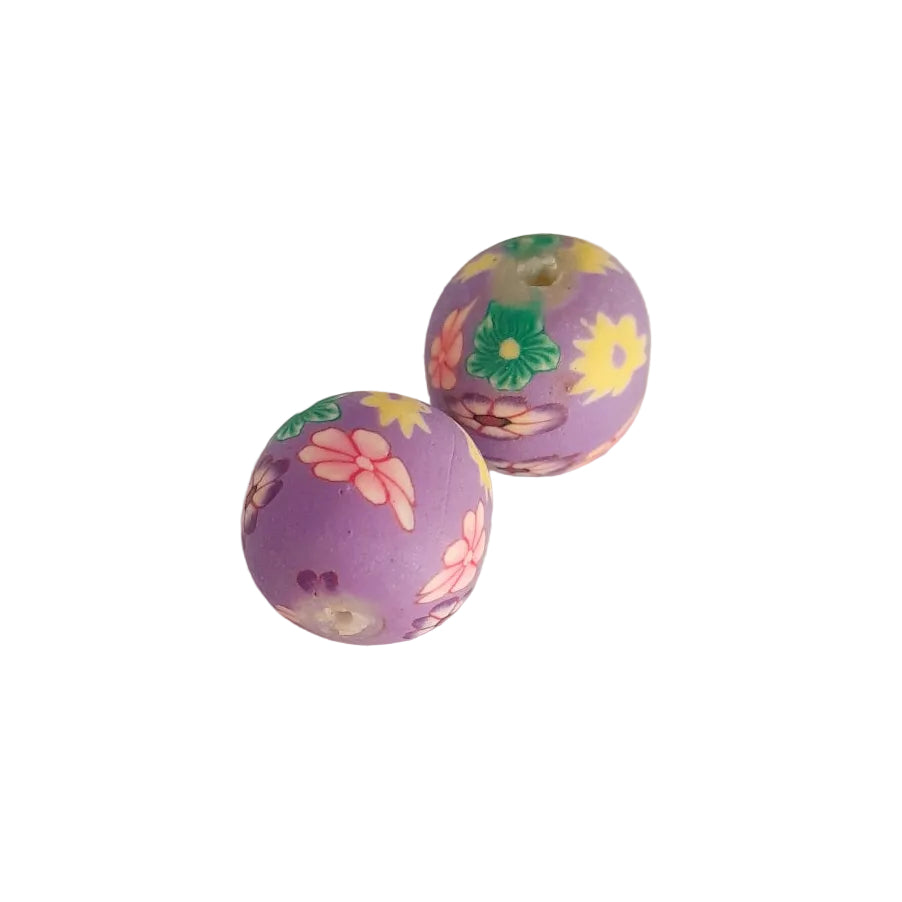 baby blessing beads lilac