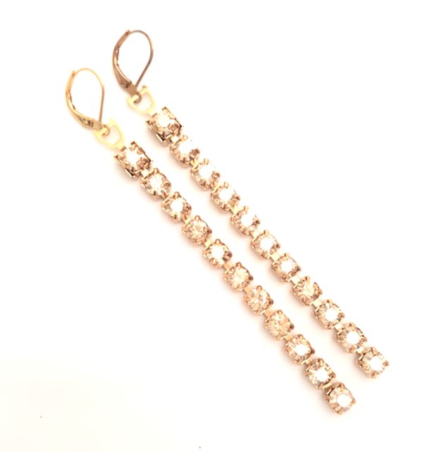 Swarovski Cup Rhinestone Chain Golden Shadow