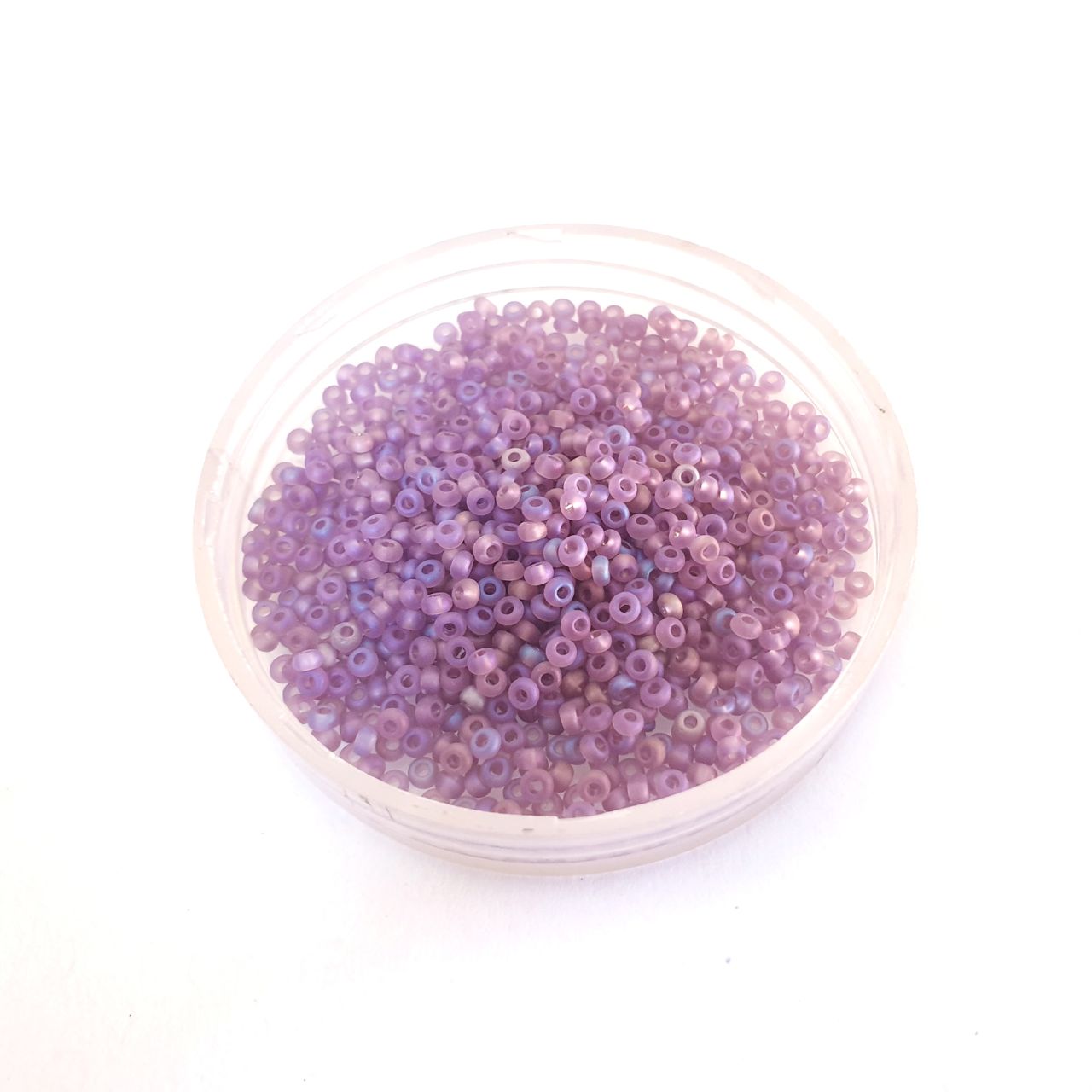 11 0 Czech Seed Bead Amethyst Matt AB