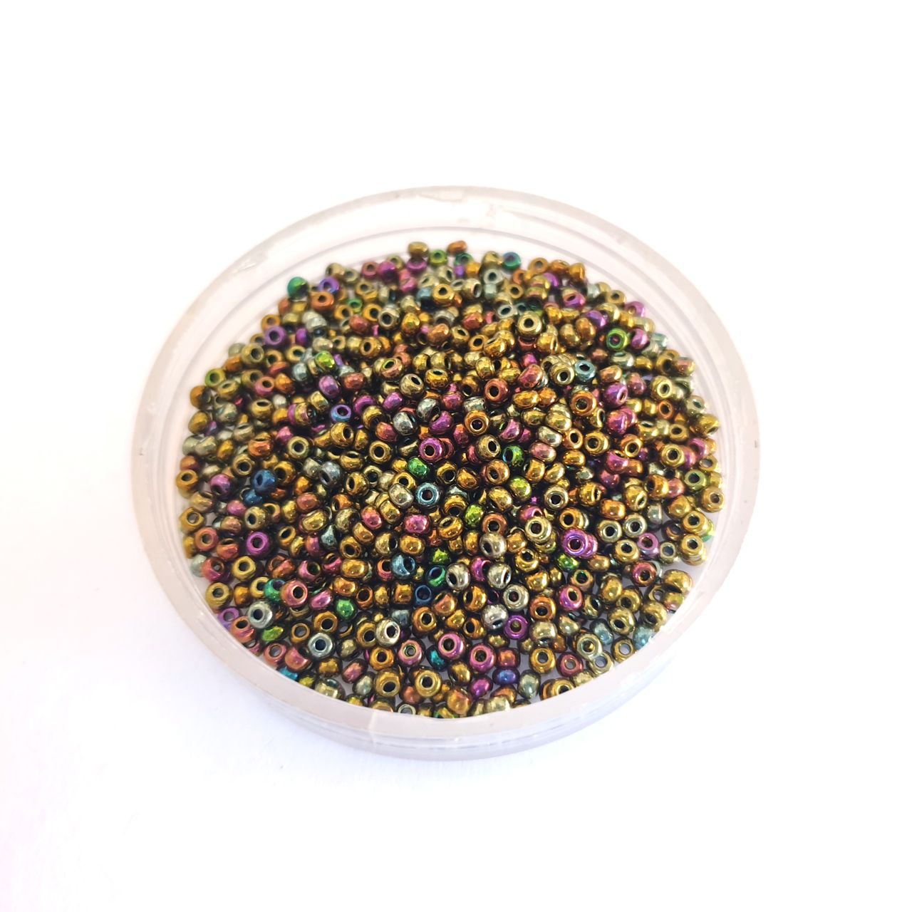 11 0 Czech Seed Bead Metallic Mix