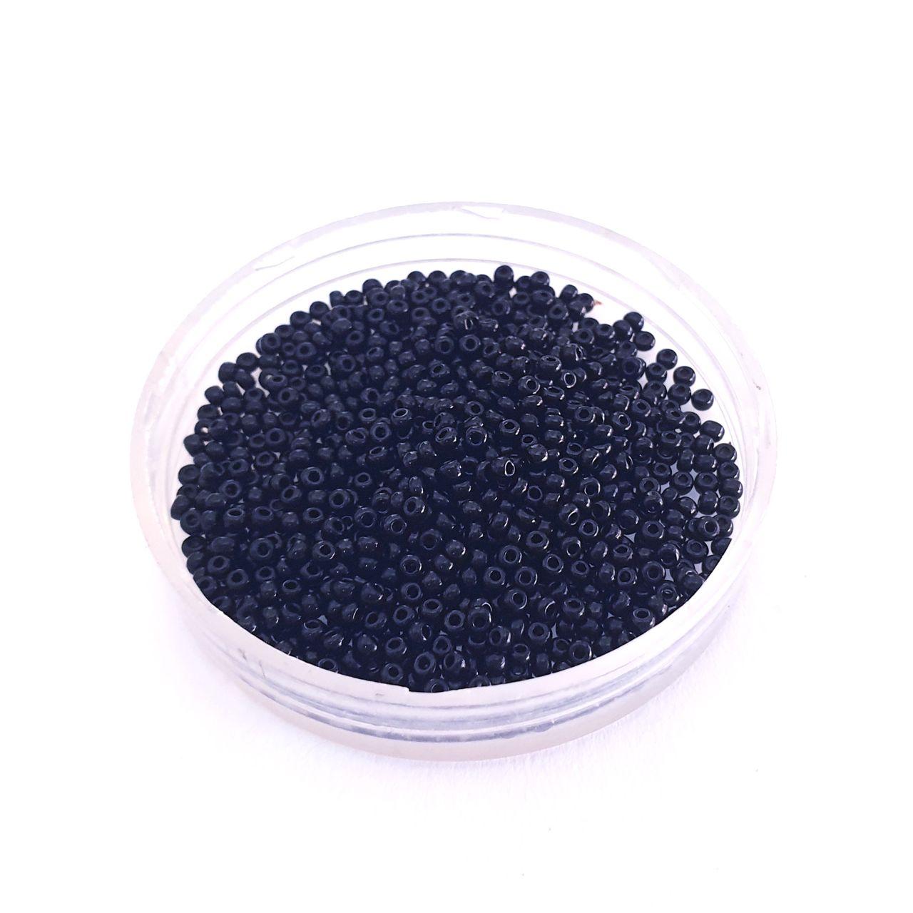 11 0 Czech Seed Bead Dark Amethyst Transparent