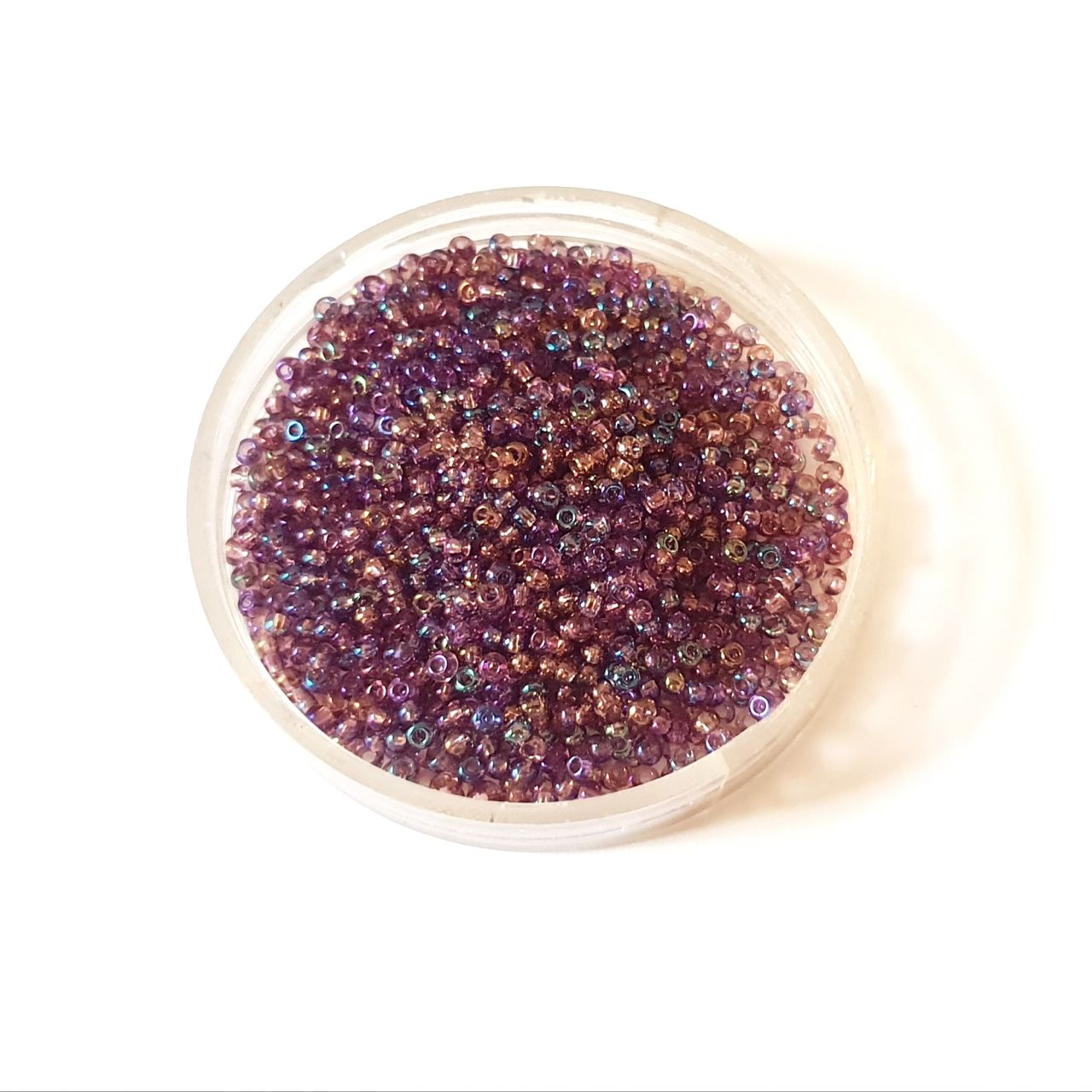 11 0 Czech Seed Bead Amethyst AB