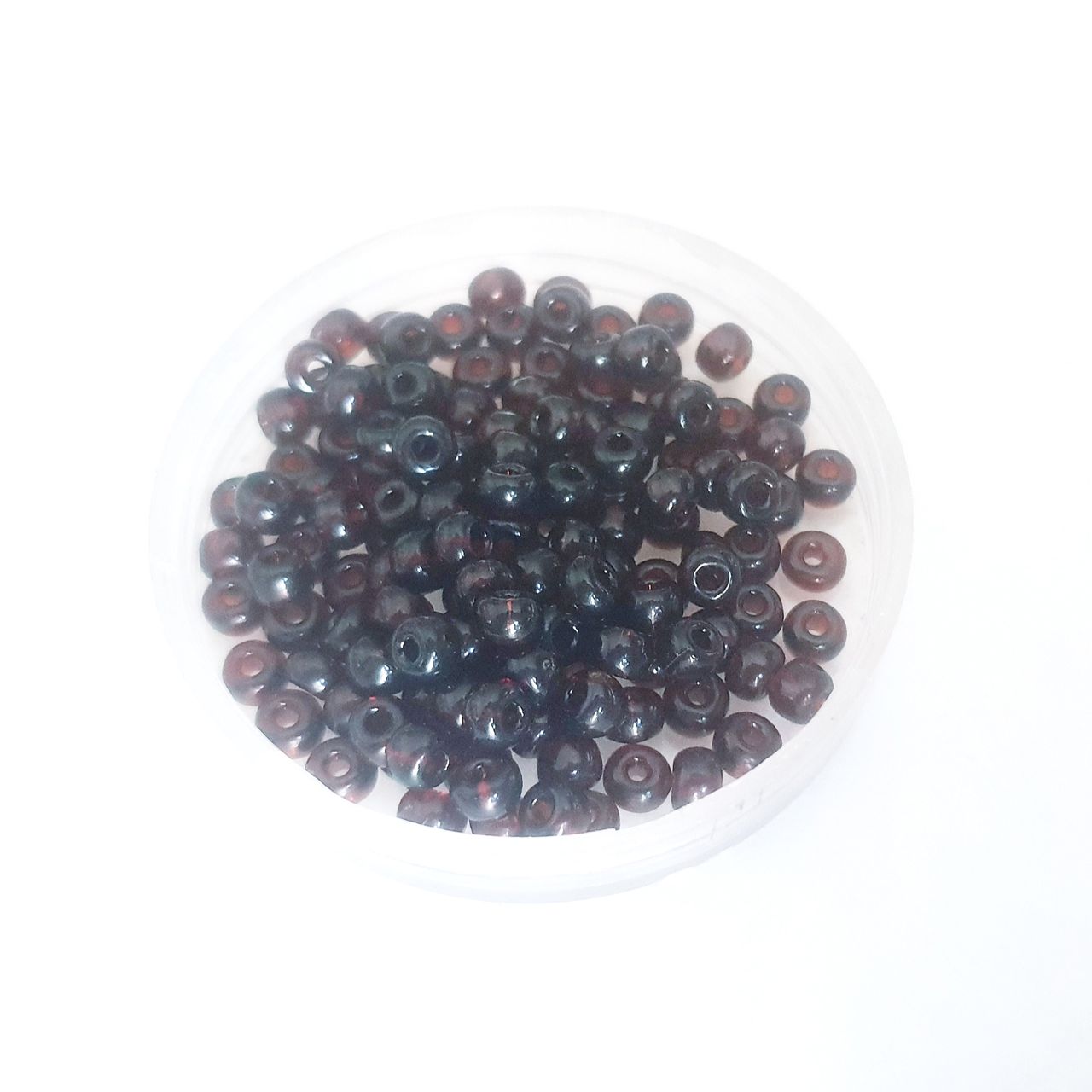 5 0  4.5mm Topaz - Dark Transparent