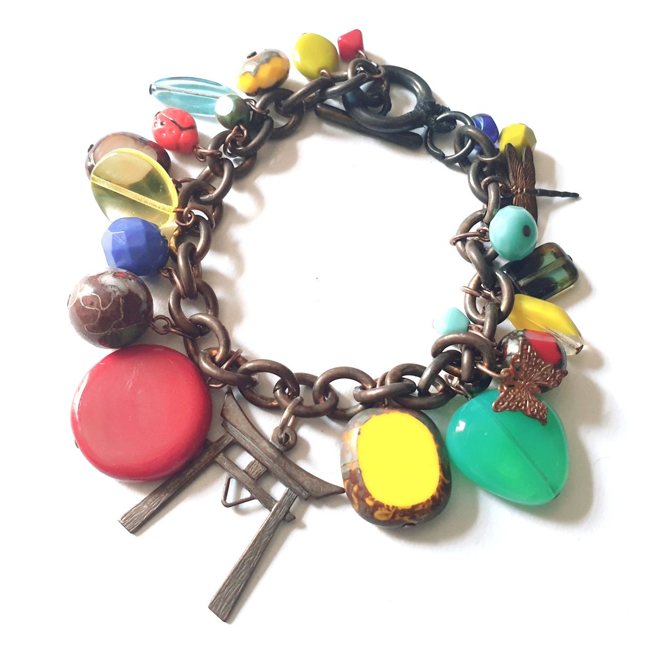 DIY Charm Bracelet Jewels of a Geisha