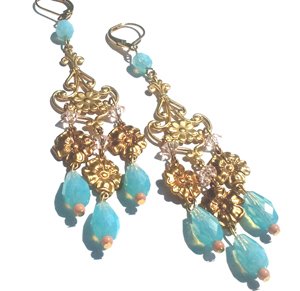 DIY Kit Earring Blossom Chandelier Earrings