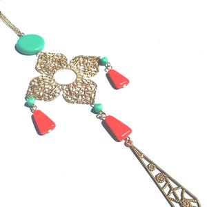 DIY Kit Pendant Filigree Moorish