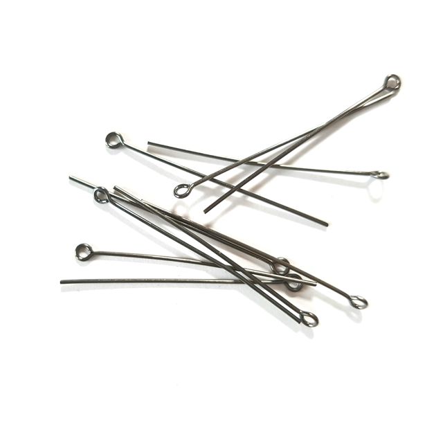 Eye Pin 38mm (1 1/2') Black Thin