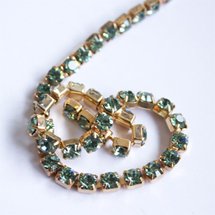 Swarovski Cup Rhinestone Chain Erinite 5mm