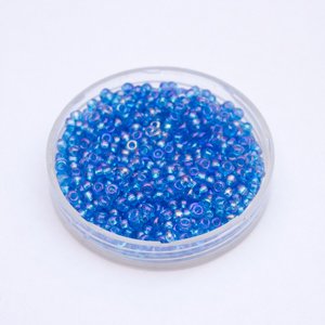 8 0 Czech Seed Bead Aquamarine AB