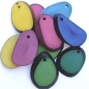Tagua Nut Pendant Mix Amazon
