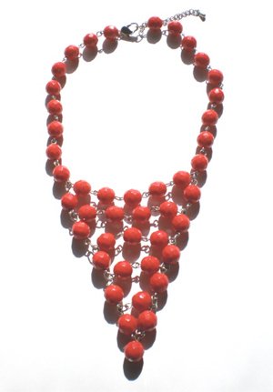 DIY Kit V Choker Red Crystal
