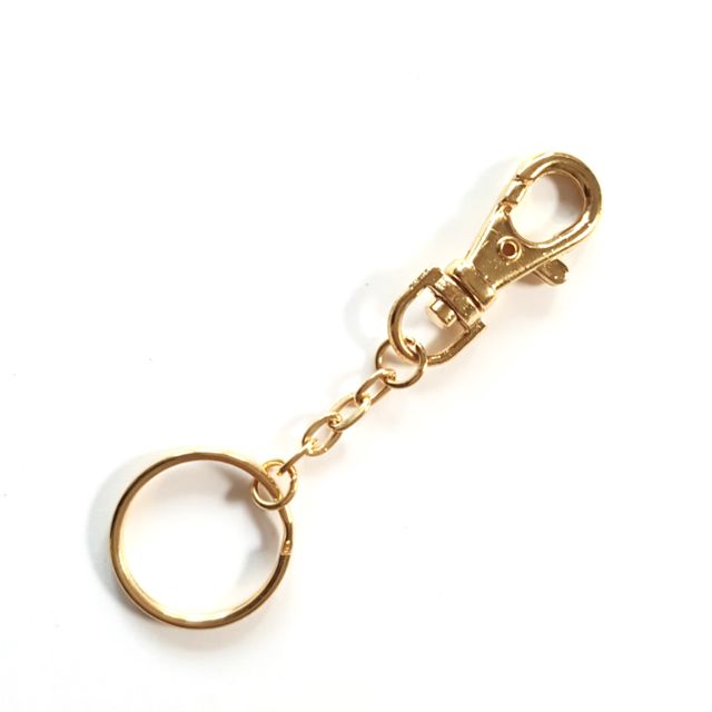 Bag Bling 25mm Gold Plate