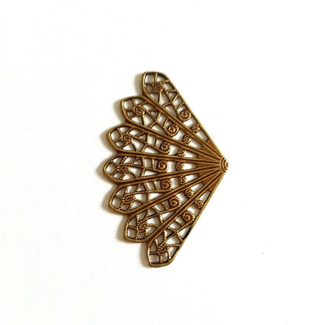 Brass hot sale filigree stampings