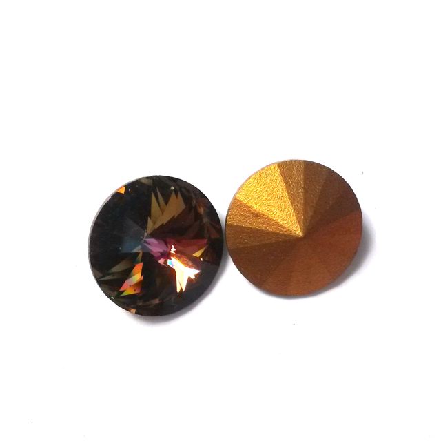 Pointed Back Swarovski Crystal Rivoli 16mm #1122