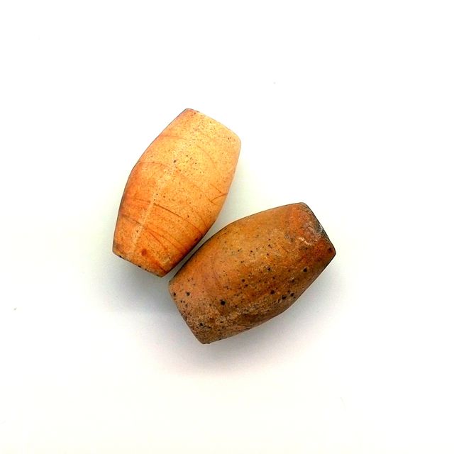 Ceramic Bead 1970s Oval 30x22mm