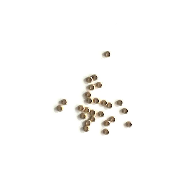 French Crimp Antique Brass 2mm