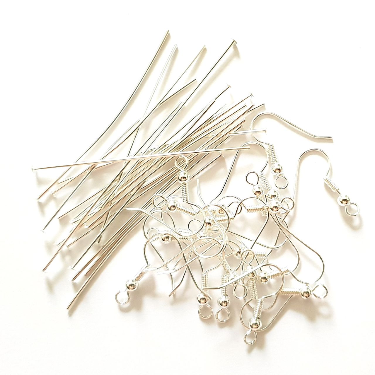 Earring Making Kit Silver