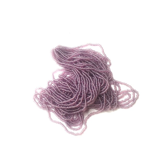 11 0 Amethyst Hank Transparent Lustred Czech Seed Bead