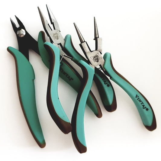 Beaders Tool: Chain Nose with Side Cutter Jewellery Making Plier by Vintaj