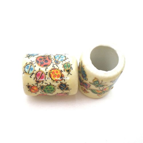 Ceramic Decal Lady Bug