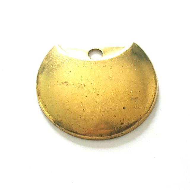 Smooth Cresent Brass 35mm