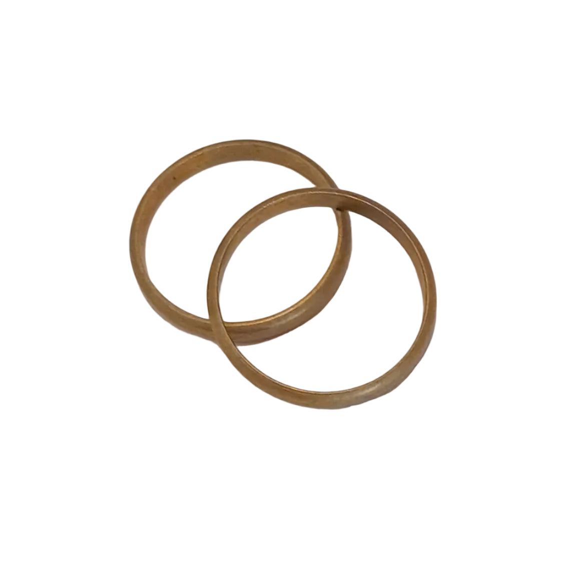 Brass Round Ring 22mm Raw Brass | Pack of 4