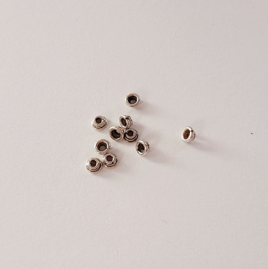 Bead Cup Cone 4mm Sterling Silver | Pack of 10