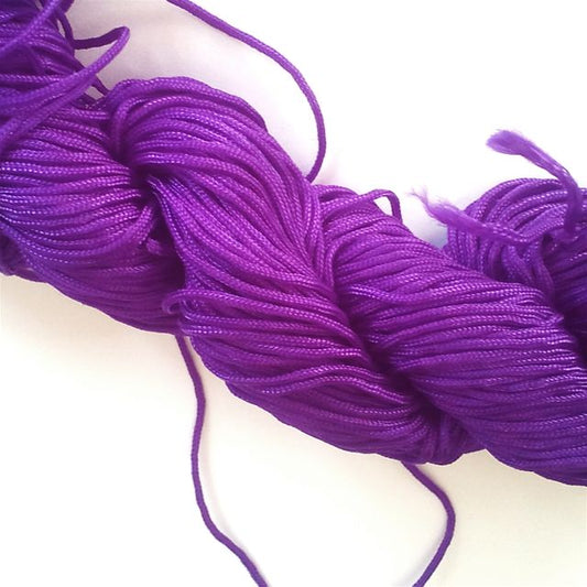Knotting Cord Purple .8mm