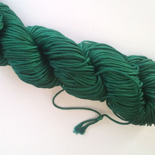 Knotting Cord Emerald .8mm