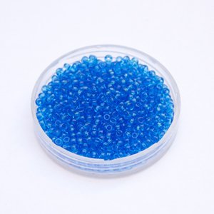 8 0 Czech Seed Bead Turquoise Transparent