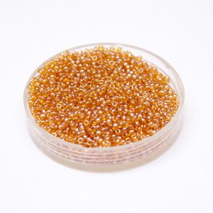 11 0 Czech Sead Bead Topaz Transparent Lustred