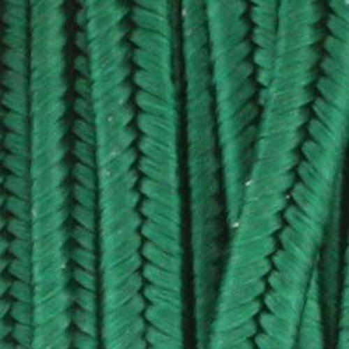 Soutache Herringbone Cord Emerald Green 3mm