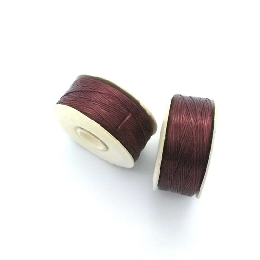 Nymo Cord Size D Claret Bead Smith