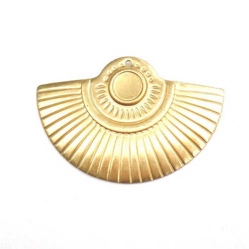 Deco Fan Brass with 6mm Setting 28mm