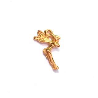 Charm Fairy Gold Plated 20mm