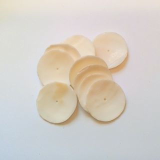 Shell Disc 28mm White
