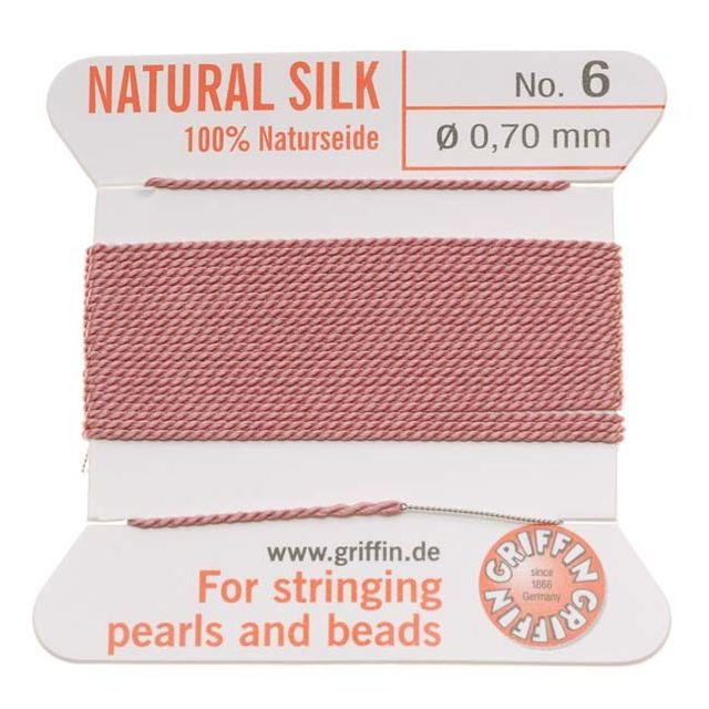 Silk Cord Pink 0.7mm