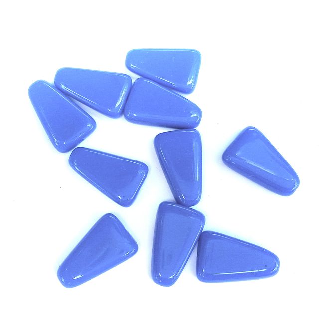 Triangle Cobalt Blue Czech Deco 6x16mm Czech Glass Bead